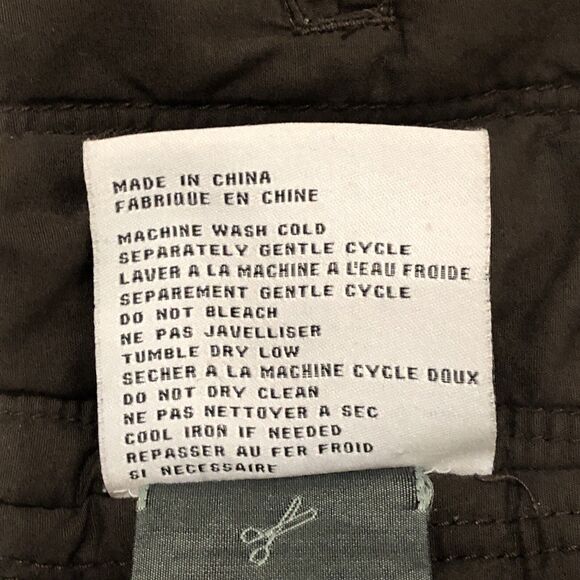 Columbia Men's Bomber Faux Leather Lined Jacket / Coat Size Medium Brown - Picture 12 of 16